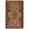 Handmade Vegetable Kilim 2' 7" x 4' 0" (ft) - No. W34754