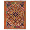 Handmade Vegetable Kilim 4' 11 x 6' 6 (ft) - No. W34757