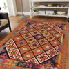 Handmade Vegetable Kilim 4' 11 x 6' 6 (ft) - No. W34757