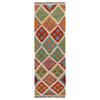 Vegetable Kilim Runner 2' 1" x 6' 5" (ft)- No. W34759