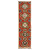 Vegetable Kilim Runner 1' 8" x 6' 3" (ft)- No. W34762