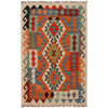 Handmade Vegetable Kilim 2' 8" x 4' 2" (ft) - No. W34766