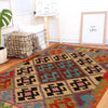 Handmade Vegetable Kilim 3' 4"  x 5' 0" (ft) - No. W34784