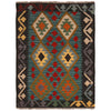 Handmade Vegetable Kilim 2' 9" x 3' 8" (ft) - No. W34828