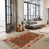Handmade Vegetable Kilim 2' 8" x 3' 11" (ft) - No. W34840