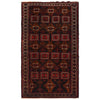 Traditional Baloch Rug 4' 1" x 9' 4" (ft) - No. W35443