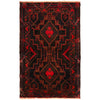 Traditional Baloch Rug 2' 11" x 4' 9" (ft) -No W35800