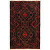 Multi Color Baluchi Rug 2' 11" x 4' 10" (ft) -No W35801