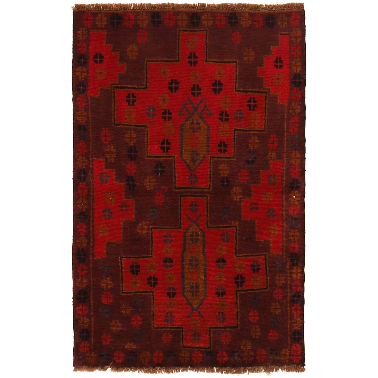 Baluch Small Size Rug 2' 11" x 4' 5" (ft) - No. W35805