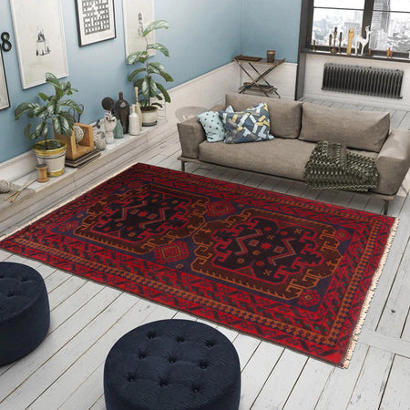 Baluch Small Size Rug 2' 11"x 5' 0" (ft) - No. W35864