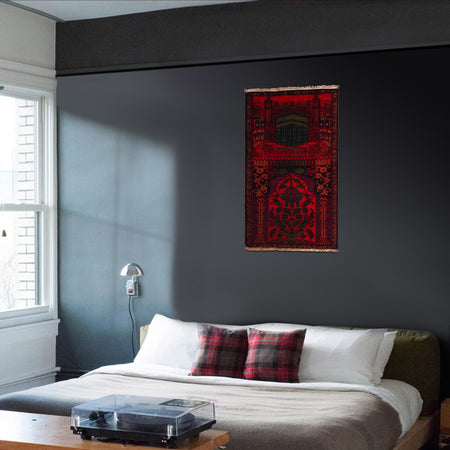 Handmade Jaye Namaz 2' 6" x 4' 3" (ft) - No. W35893