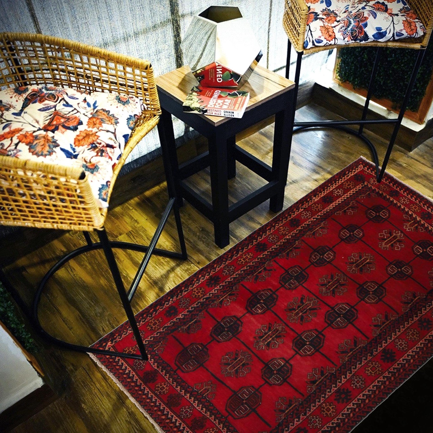 Hand Knotted Baluchi Rug 2' 11" x 4' 11" (ft) -No W35896