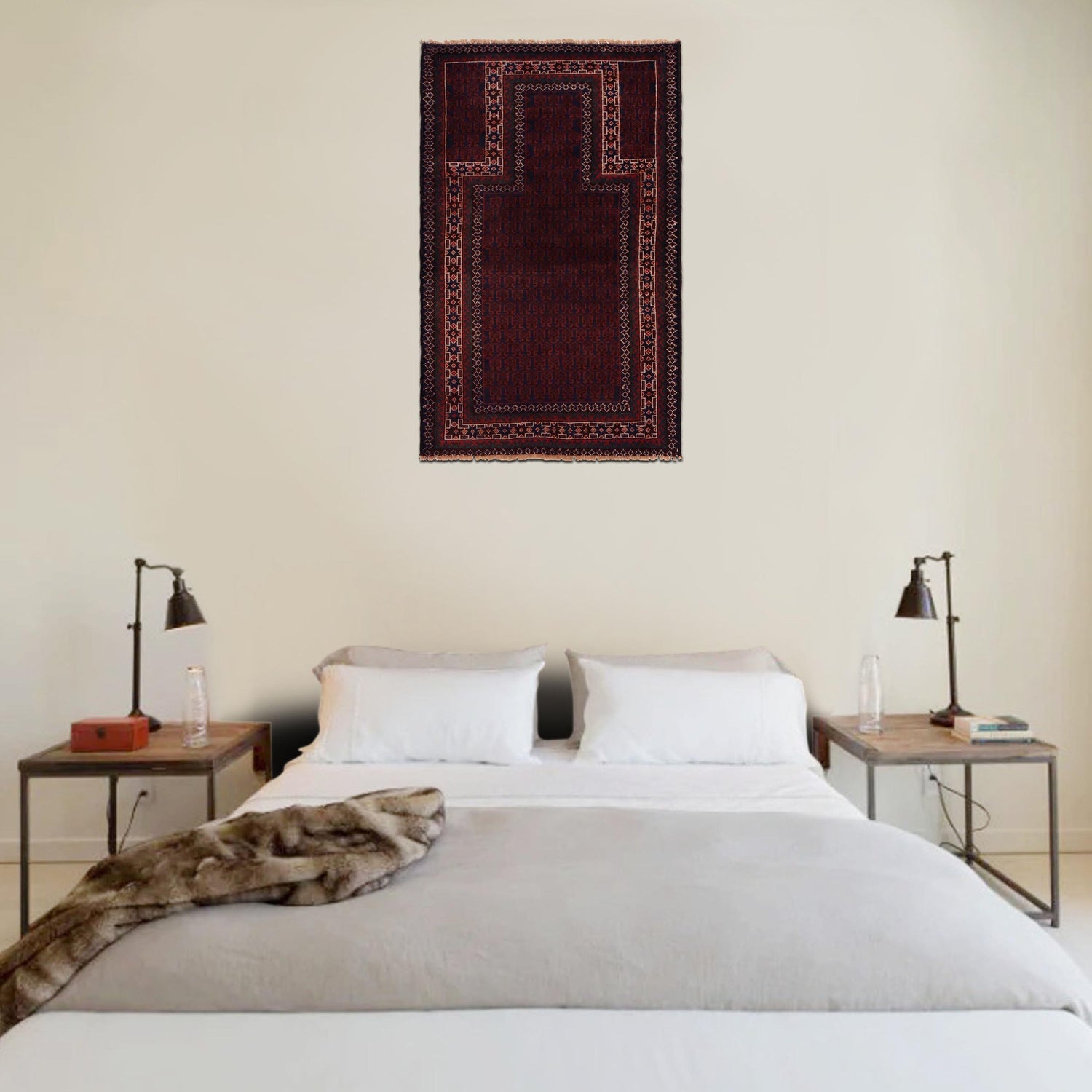 Prayer Mat 2' 11" x 4' 6" (ft) - No. W35905