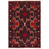 Traditional Baloch Rug 3' 1"x 4' 6" (ft) - No. W35915