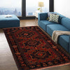 Baluch Small Size Rug 3' 7" x 6' 8" (ft) - No. W35927