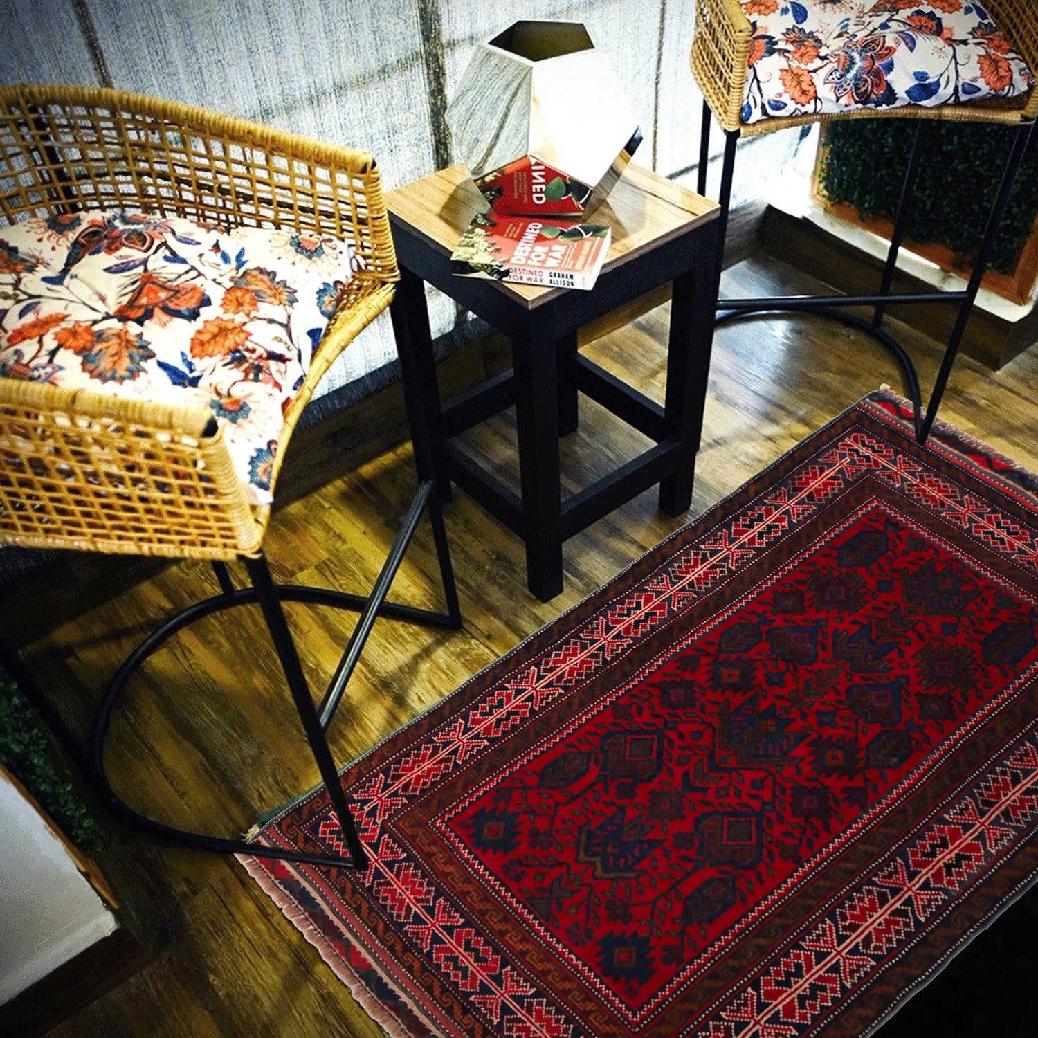 Handmade Balochi Rug 2' 11" x 4' 6" (ft) -No W35929