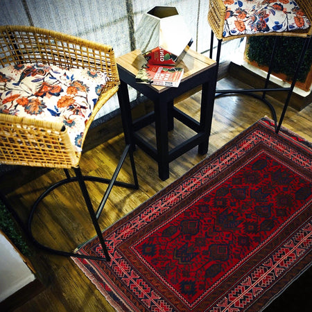 Handmade Balochi Rug 2' 11" x 4' 6" (ft) -No W35929