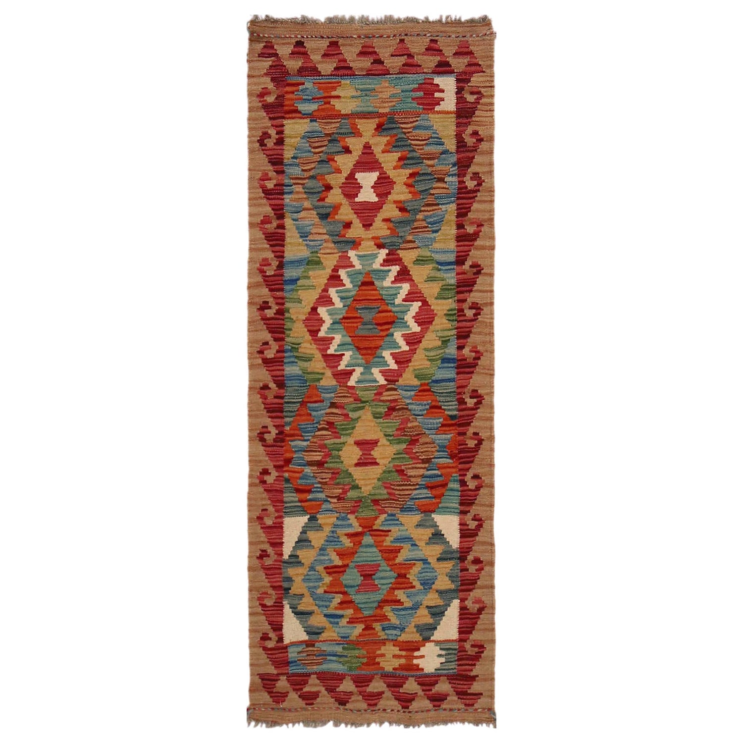 Vegetable Kilim Runner 1' 8" x 4' 11" (ft)- No. W35943
