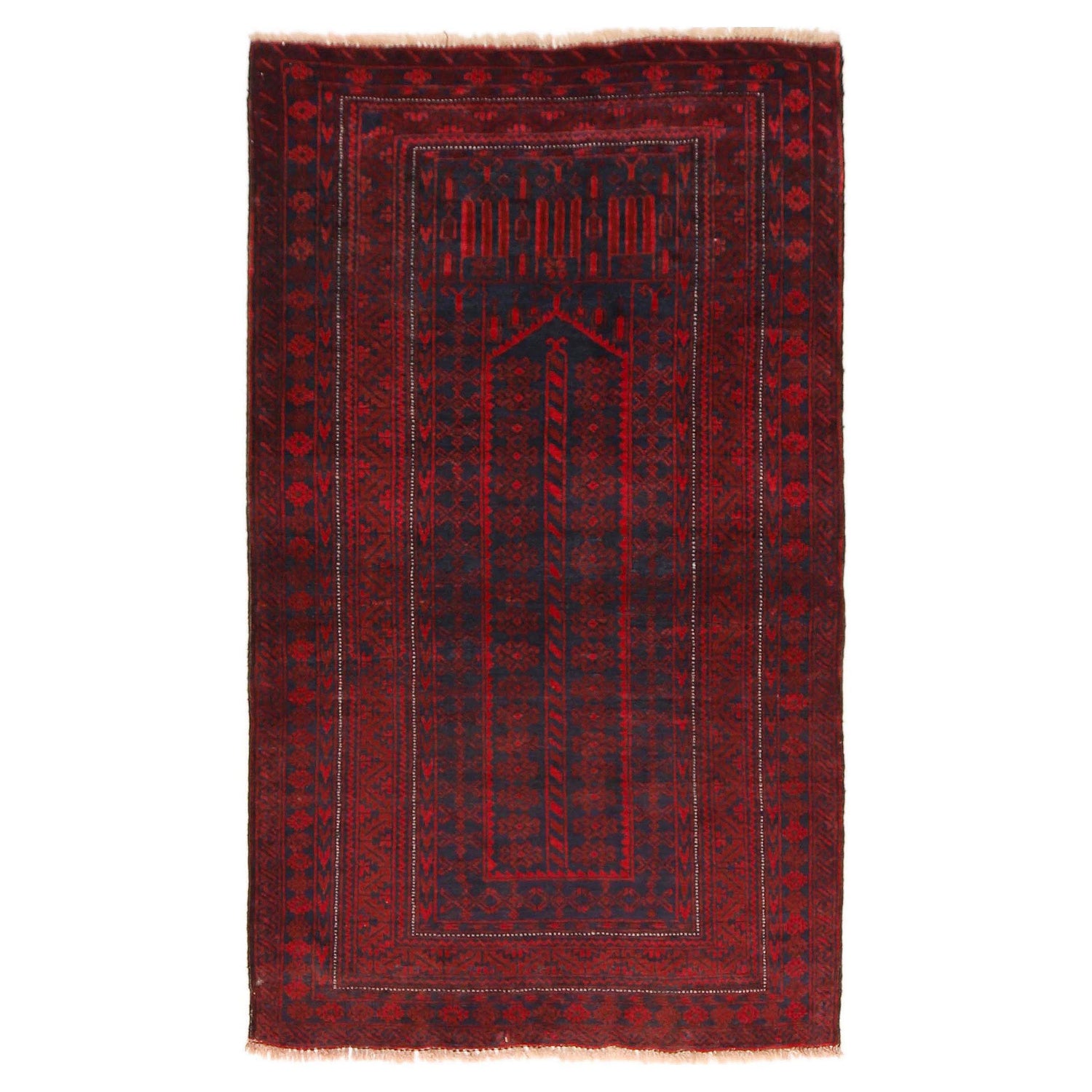 Handmade Prayer Rug 2' 11" x 4' 11" (ft) - No. W36335