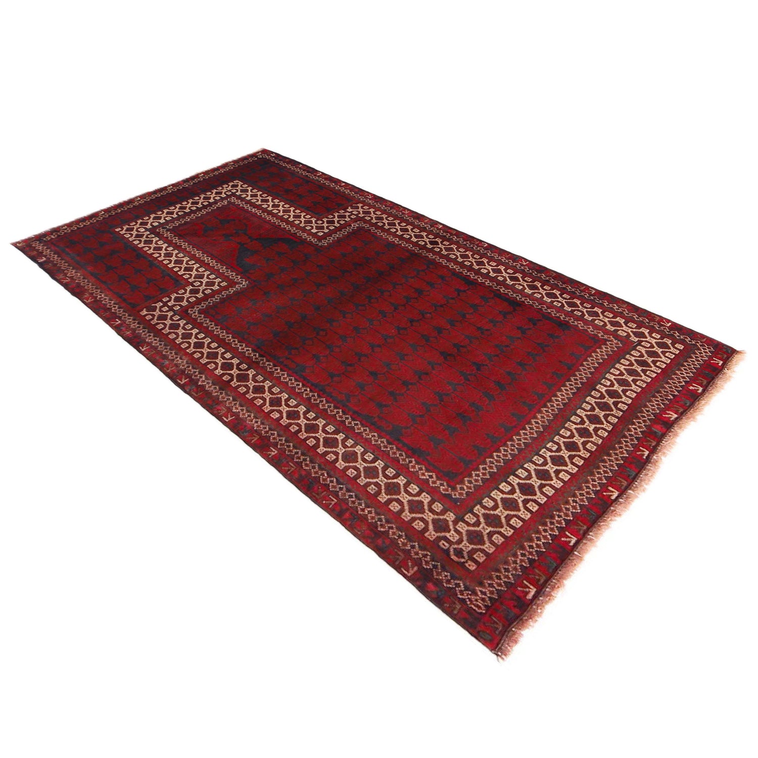 Small Prayer Rug 2' 10" x 4' 10" (ft) - No. W36336