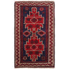Handmade Baluchi Rug 2' 11" x 4' 9" (ft) - No. W36337