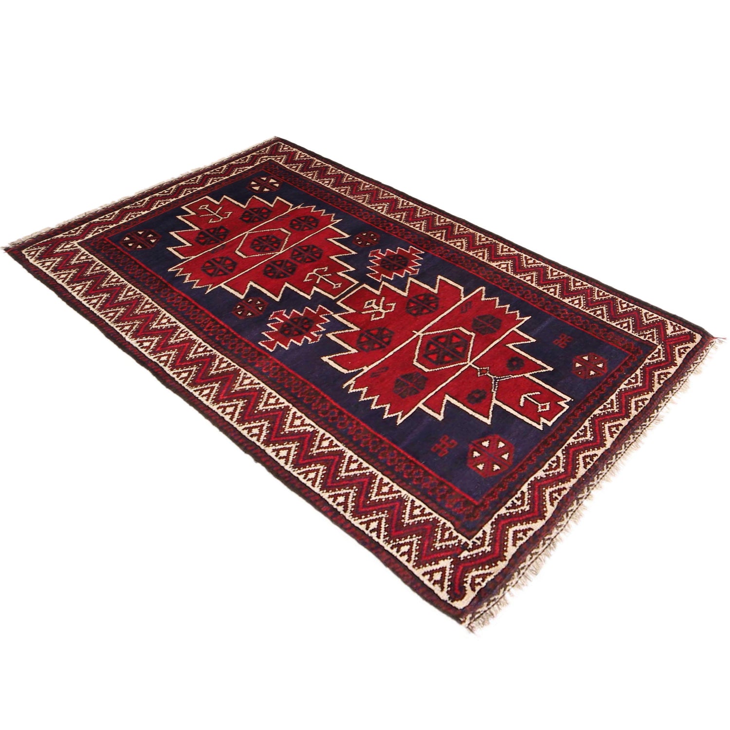 Handmade Baluchi Rug 2' 11" x 4' 9" (ft) - No. W36337