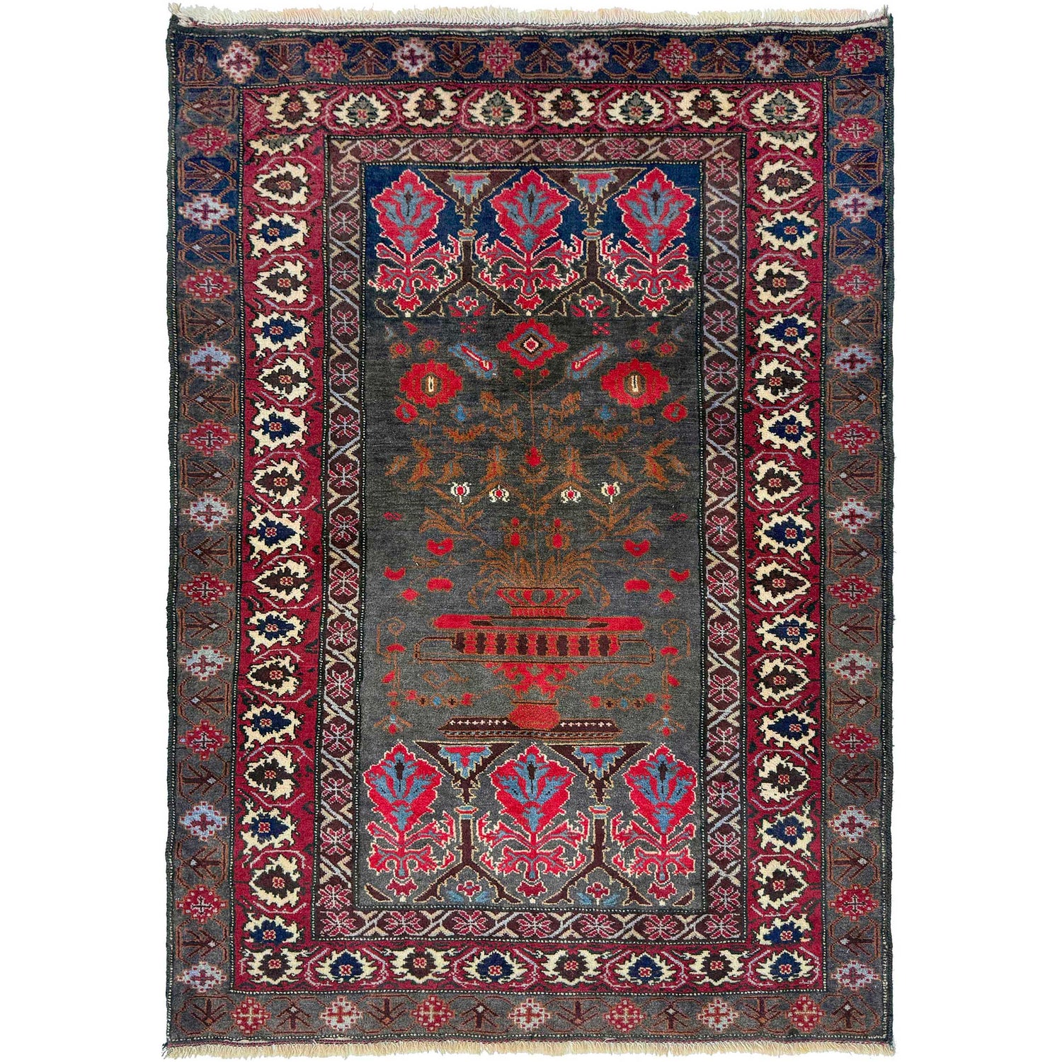 Baluch Small Size Rug 3' 4" x 5' 0" (ft) -No W36338