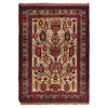 Traditional Baloch Rug 3' 2" x 4' 7" (ft) -No W36344