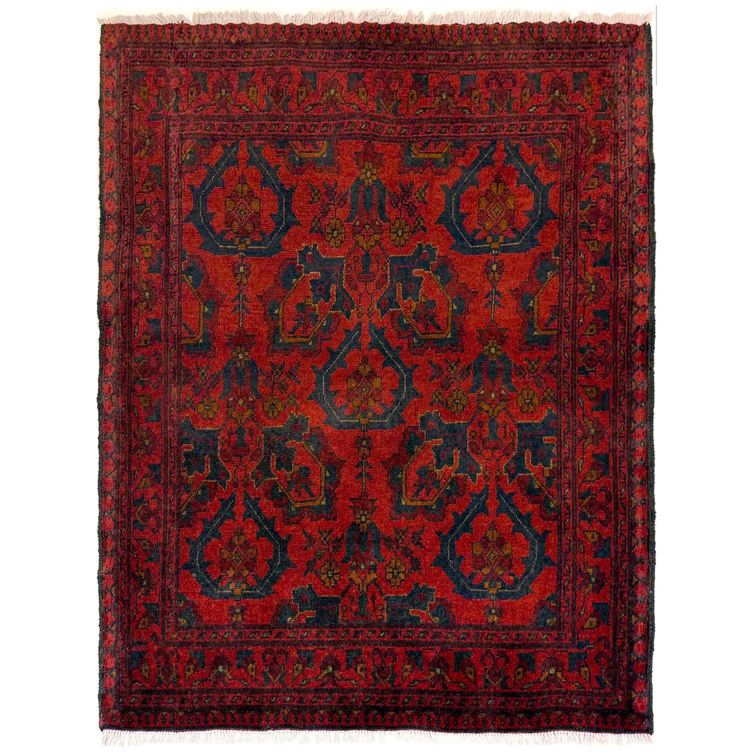 Handmade Khal Mohammadi Rug 3' 7" x 4' 11" (ft) - No. W36552