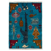 War Rug 2' 1" x 2' 11" (ft) - No. W36606