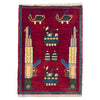 Handmade War Rug 2' 0" x 2' 11" (ft) - No. W36620