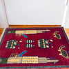 Handmade War Rug 2' 0" x 2' 11" (ft) - No. W36620