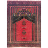 Handmade Prayer Rug 3' 3" x 3' 10" (ft) - No. W36698
