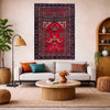 Handmade Jaye Namaz 2' 11" x 4' 3" (ft) - No. W36707