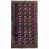Multi Color Baluchi Rug 4' 8" x 8' 11" (ft) - No. W36716