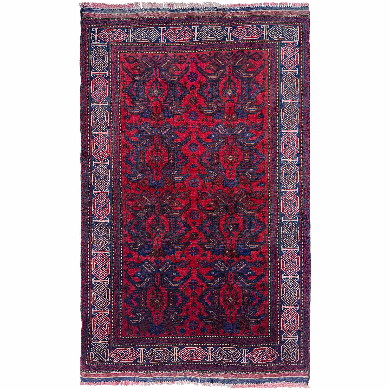 Traditional Baloch Rug 2' 9" x 4' 9" (ft) - No. W36726