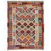 Handmade Vegetable Kelim 5' 1" x 6' 7" (ft) - No. W36768