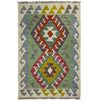 Handmade Vegetable Kilim 2' 2" x 3' 5" (ft) - No. W36784