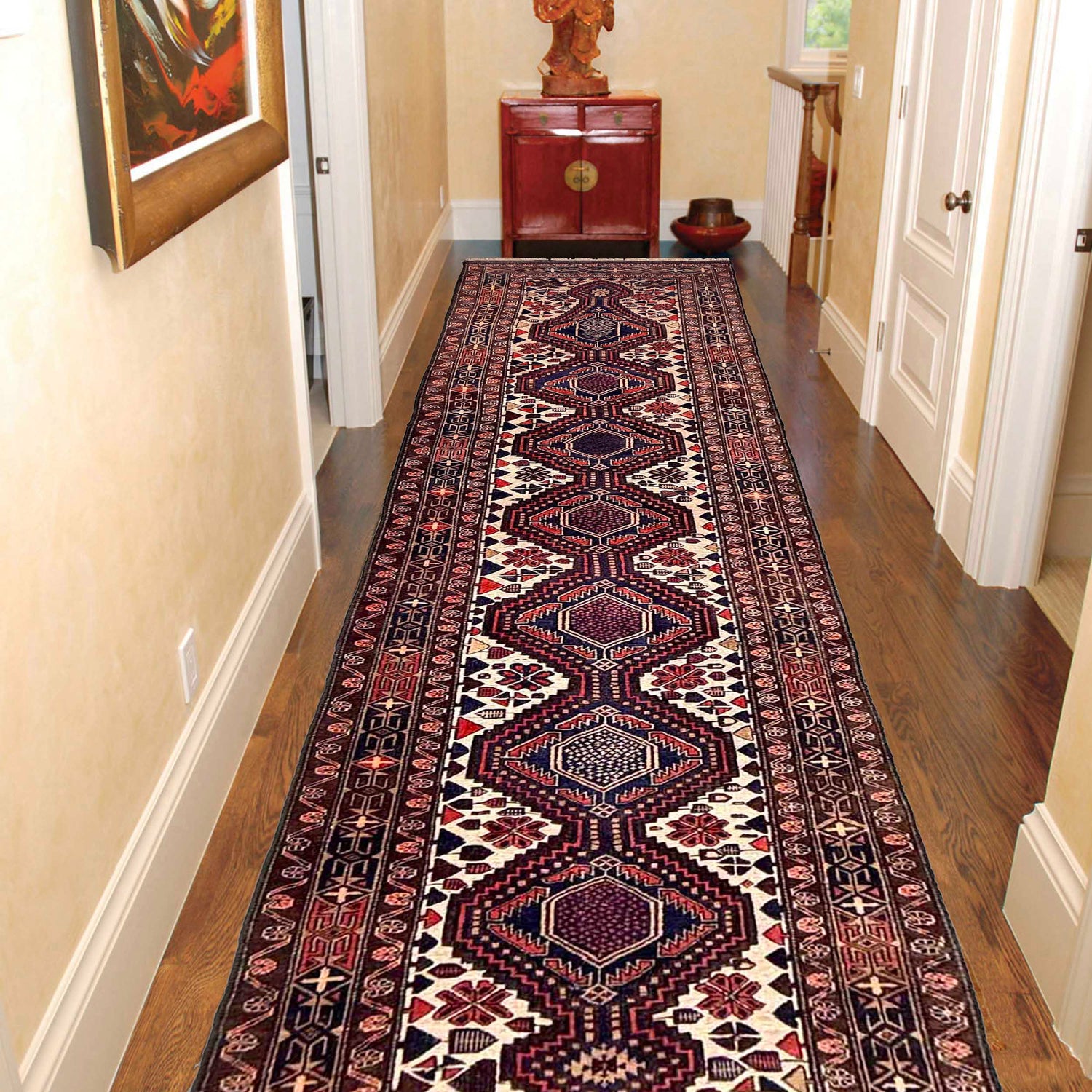 Barjasta Kilim Rug Runner 2' 9" x 12' 2" (ft) - No. W36849