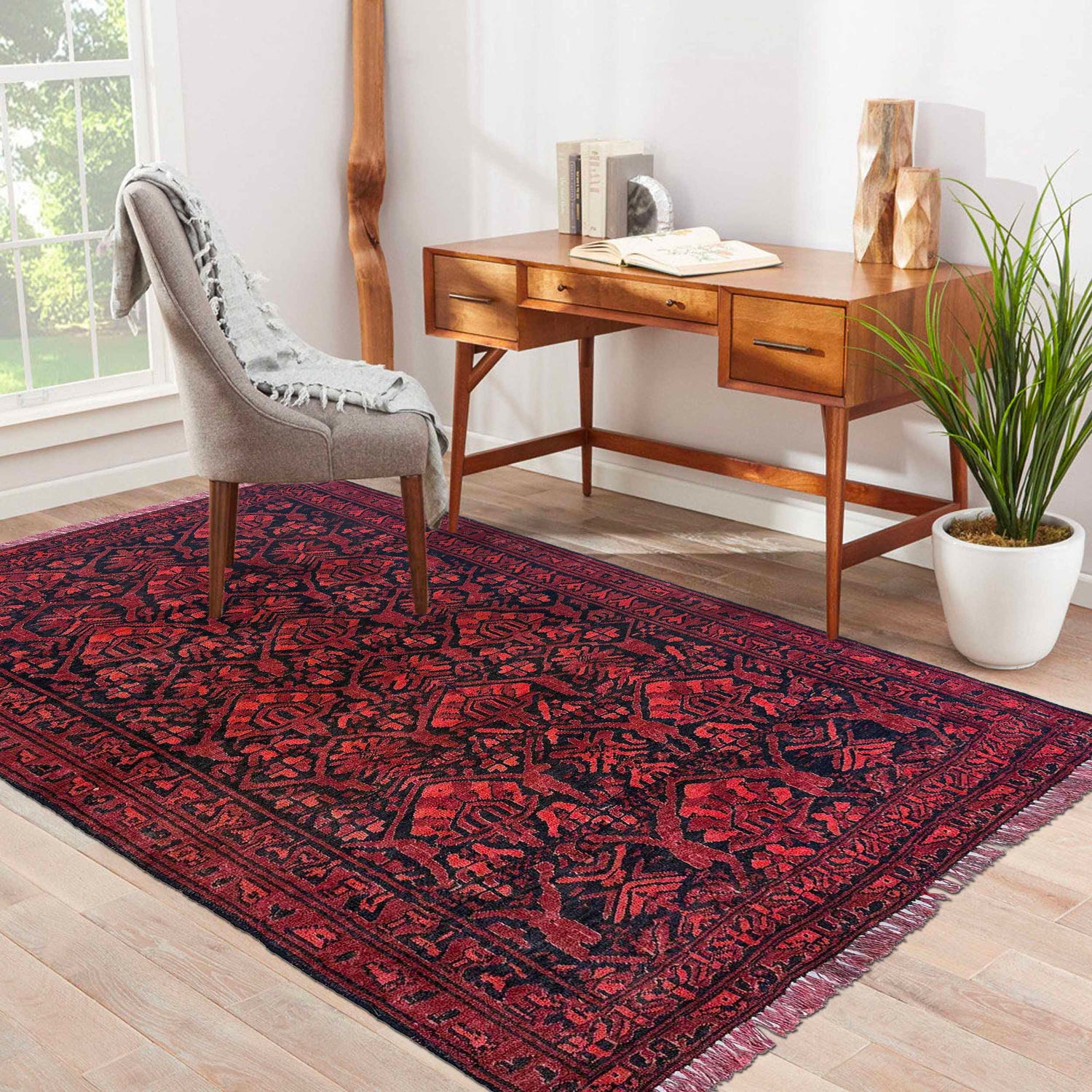 Handmade Baluchi Rug 2' 8" x 4' 1" (ft) - No. W36861