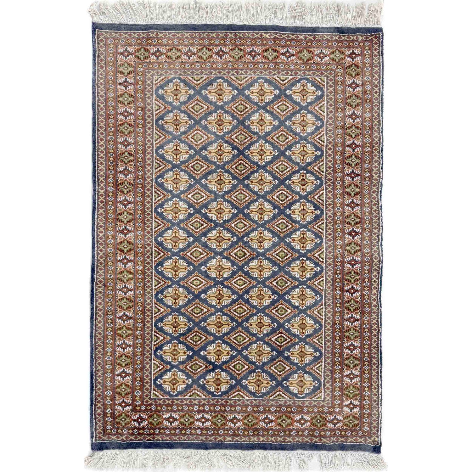 Pakistani Jaldar Carpet 4' 0" x 5' 10" (ft) - No. W37607