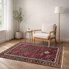 Red Color Baluchi Rug 3' 1" x 4' 4" (ft) - No. W37608