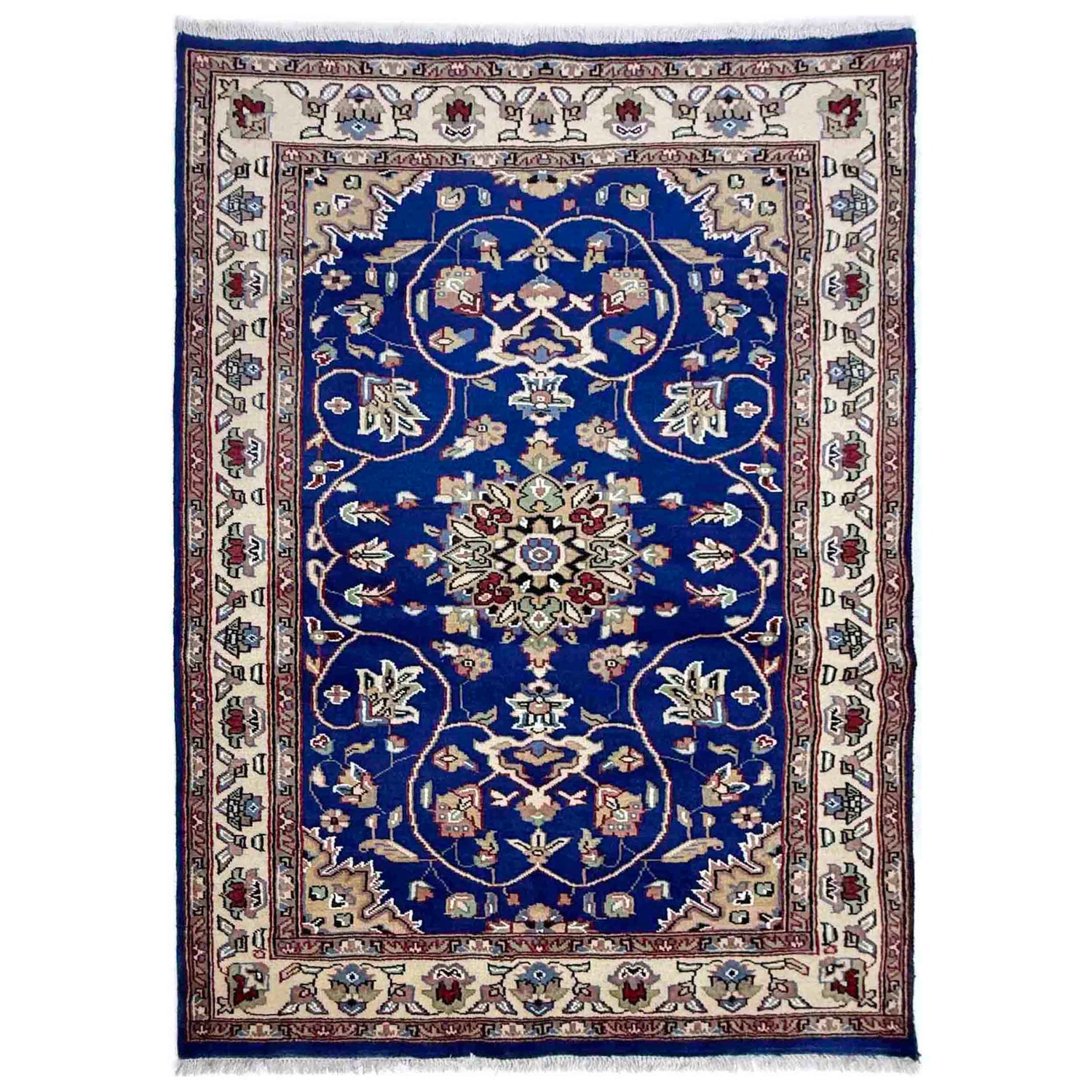 Pakistani Jaldar Carpet 4' 2" x 6' 1" (ft) - No. W38068