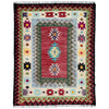 Handmade Vegetable Kilim 4' 11" x 6' 7" (ft) - No. W38127