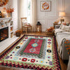 Handmade Vegetable Kilim 4' 11" x 6' 7" (ft) - No. W38127