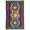 Handmade Vegetable Kilim 2' 5" x 3' 10" (ft) - No. W38223