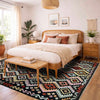 Handmade Vegetable Kelim 6' 5" x 9' 7" (ft) - No. W38229