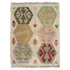 Handmade Vegetable Kilim 1' 11" x 2' 6" (ft) - No. W38235