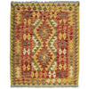 Handmade Vegetable Kilim 3' 7" x 4' 5" (ft) - No. W38247