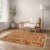Handmade Vegetable Kilim 3' 7" x 5' 3" (ft) - No. W38254